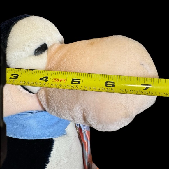 Vintage 1985 Opus The Penguin Yuppie Phase Plush Dakin Yuppy with Necktie - Picture 9 of 11